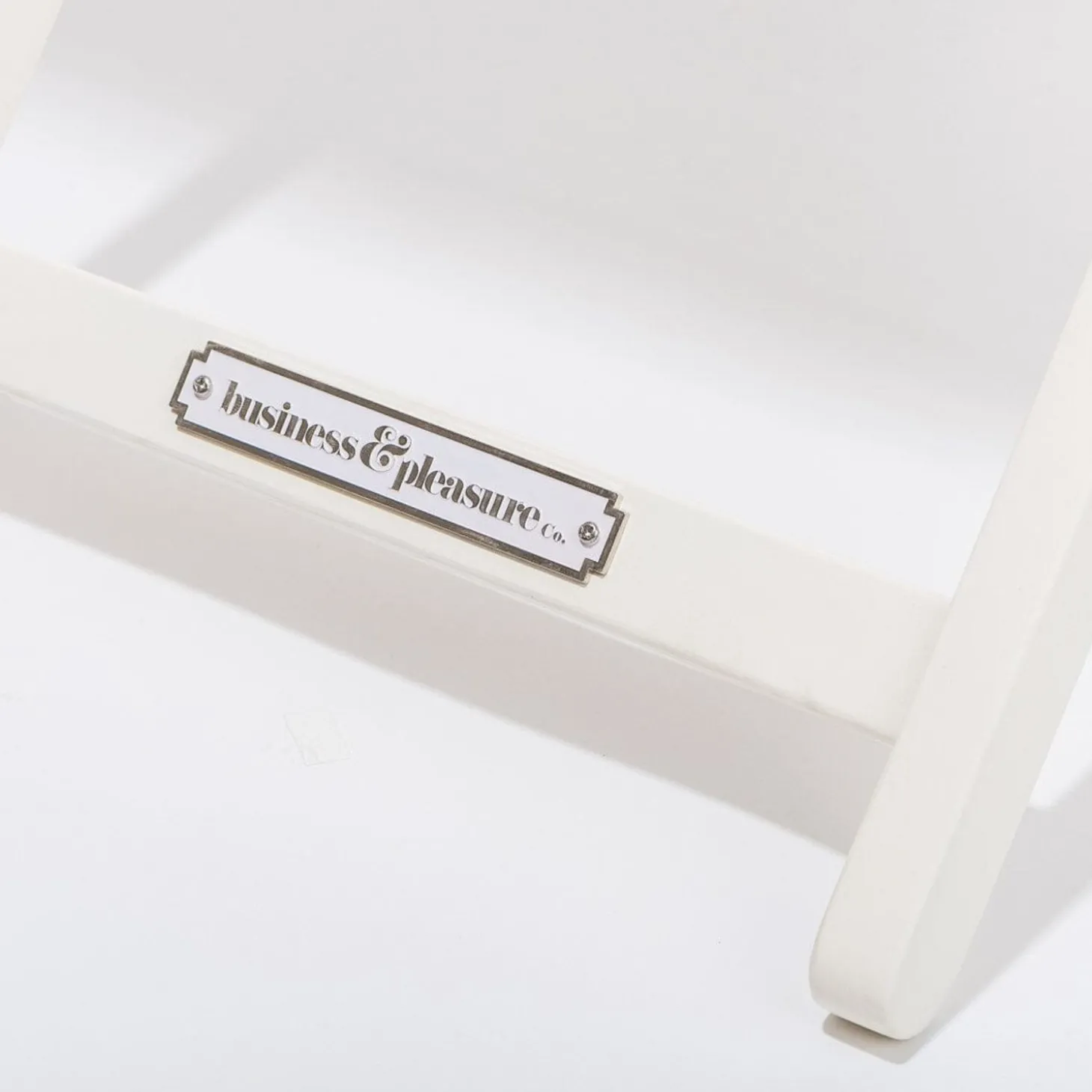 The Tall Folding Table - Antique White