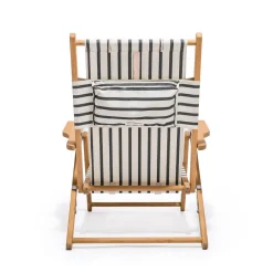 The Tommy Chair - Monaco Black Stripe