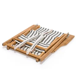 The Tommy Chair - Monaco Black Stripe