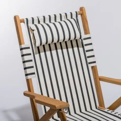 The Tommy Chair - Monaco Black Stripe