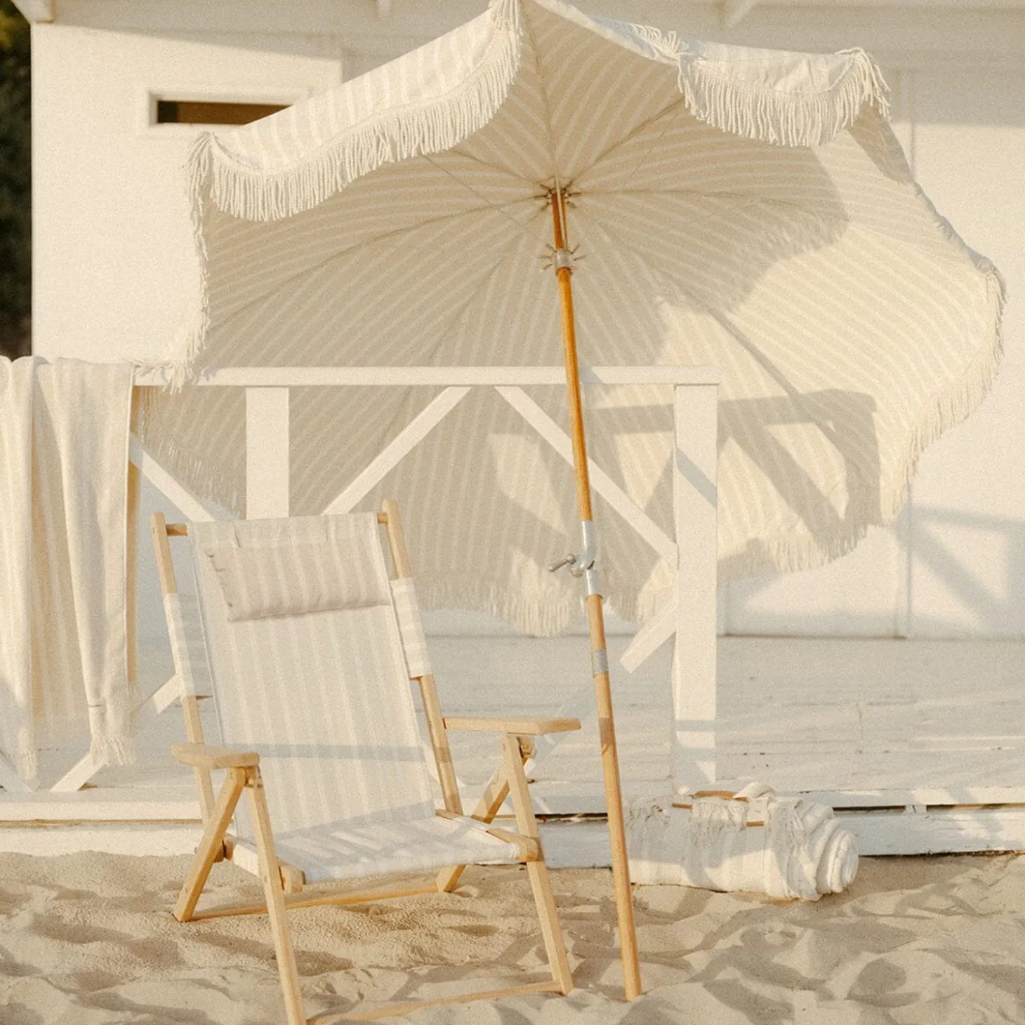 The Tommy Chair - Monaco Natural Stripe