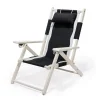 The Tommy Chair - White - Rivie Black