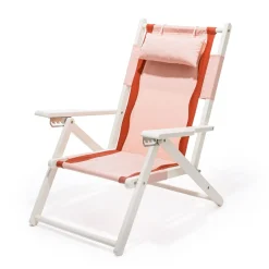 The Tommy Chair - White - Rivie Pink