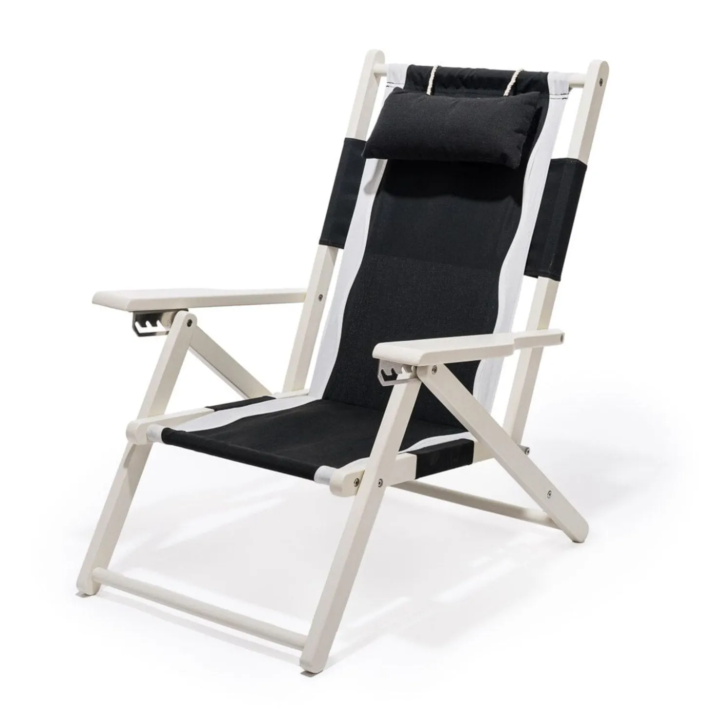 The Tommy Chair - White - Rivie Black