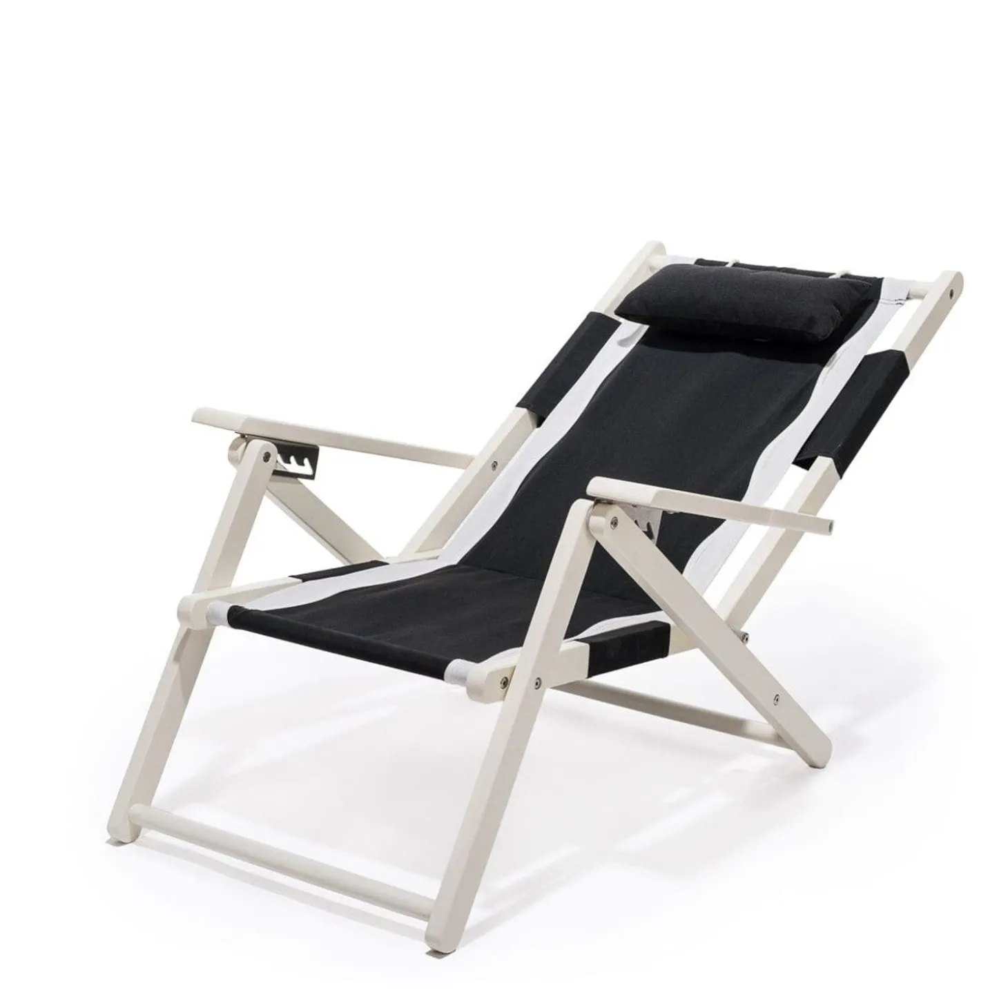 The Tommy Chair - White - Rivie Black