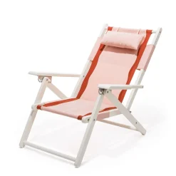 The Tommy Chair - White - Rivie Pink