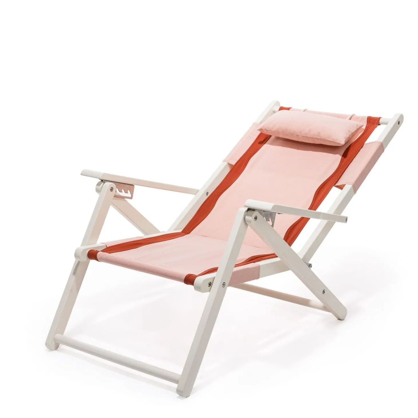 The Tommy Chair - White - Rivie Pink