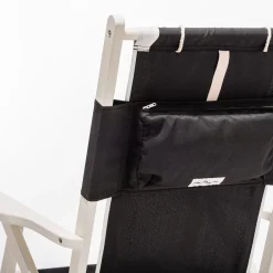 The Tommy Chair - White - Rivie Black