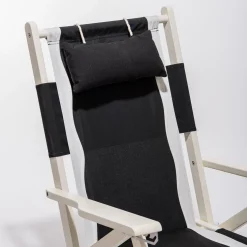The Tommy Chair - White - Rivie Black