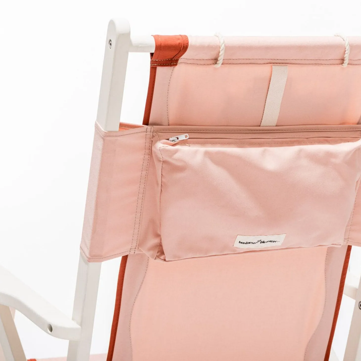 The Tommy Chair - White - Rivie Pink
