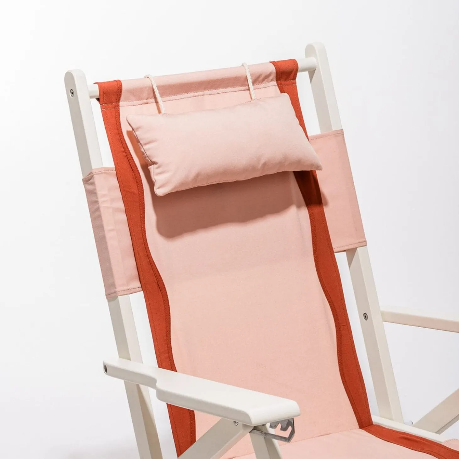 The Tommy Chair - White - Rivie Pink