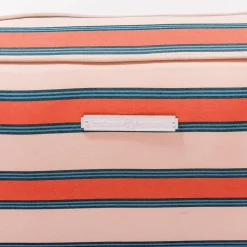 The Xl Pool Lounger - Bistro Dusty Pink Stripe
