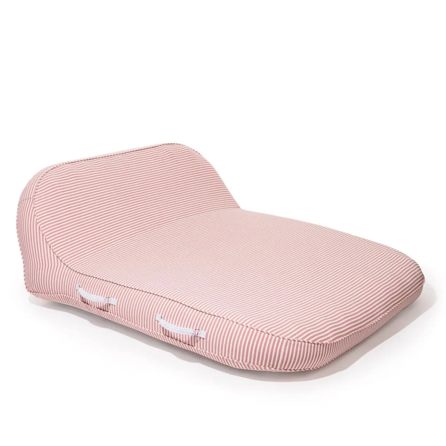 The Xl Pool Lounger - Laurens Pink Stripe