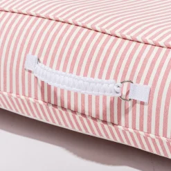 The Xl Pool Lounger - Laurens Pink Stripe
