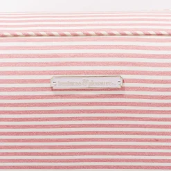 The Xl Pool Lounger - Laurens Pink Stripe