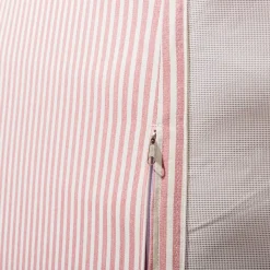 The Xl Pool Lounger - Laurens Pink Stripe