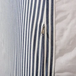 The Xl Pool Lounger - Laurens Navy Stripe