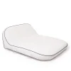 The Xl Pool Lounger - Rivie White